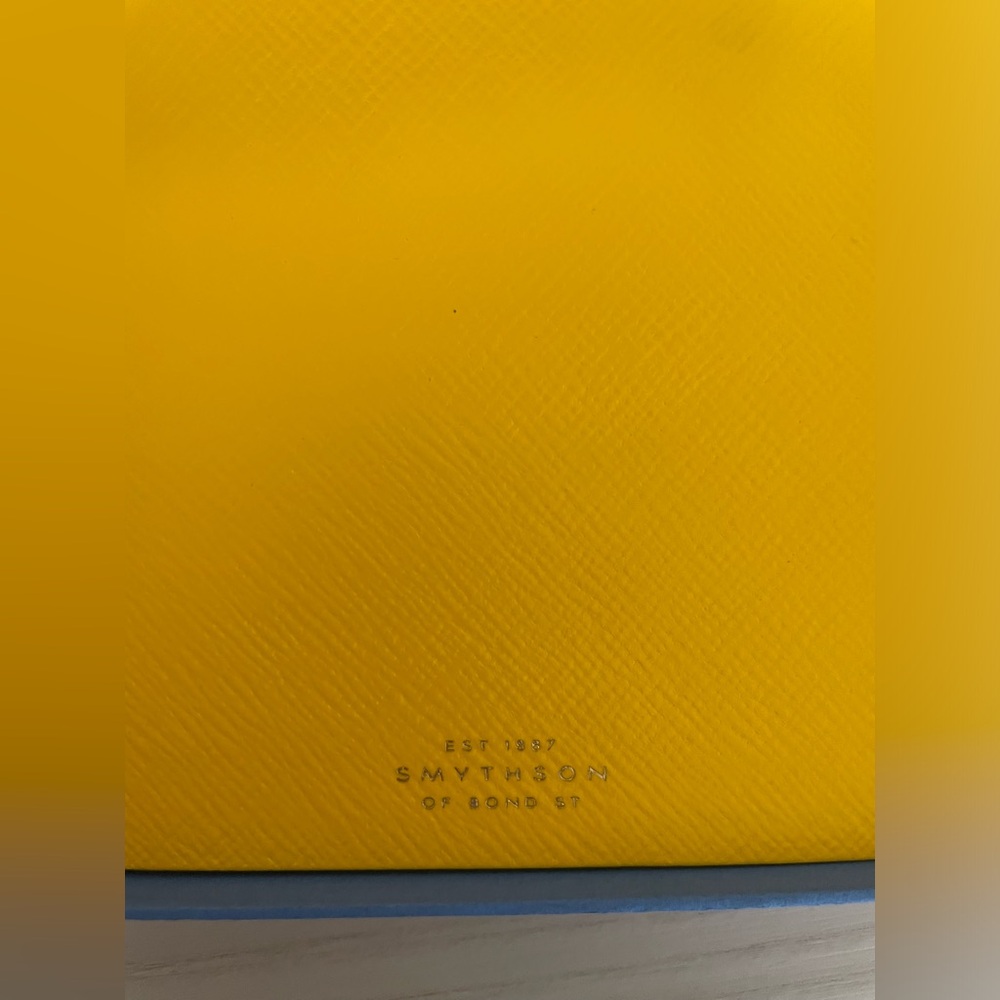 Smythson leather travel journal - New in box. Retails $290
